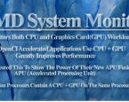AMD System monitor