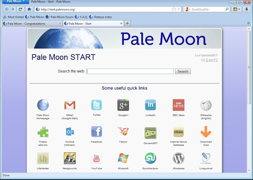 Pale Moon Portable Download