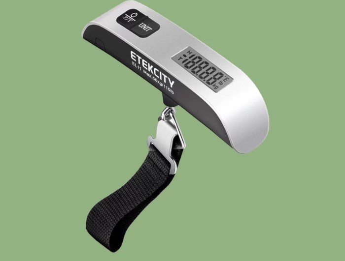 Etekcity Luggage Scale, Digital portable Handheld Weight for Travel