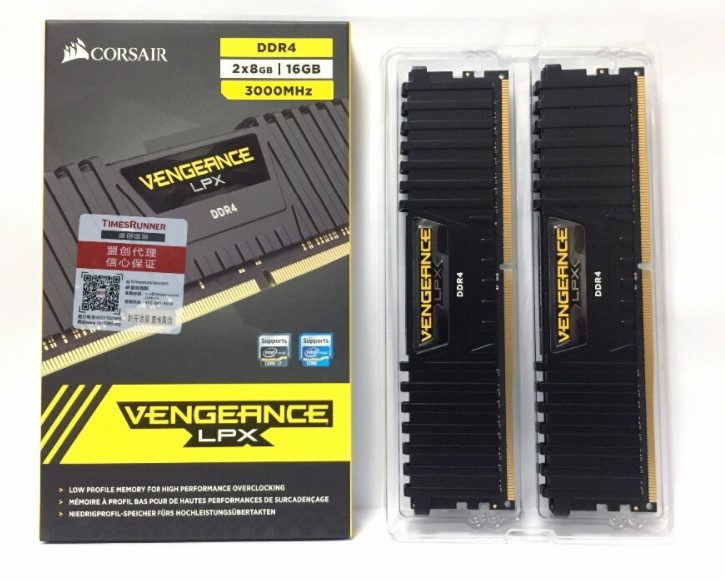 Corsair Vengeance LPX 16GB (2x8GB) DDR4 DRAM 3200MHz C16 Desktop Memory Kit