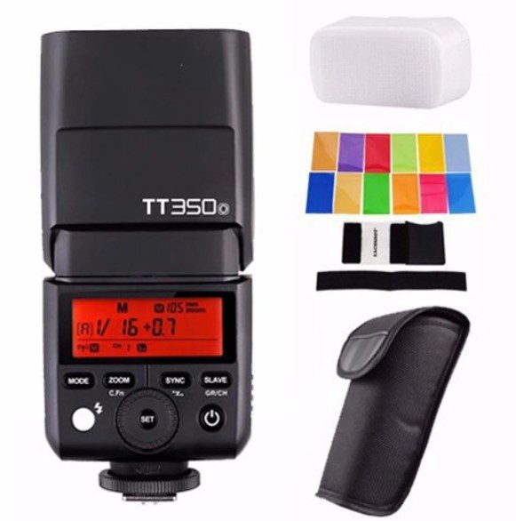 Godox TT350O TTL 2.4G GN36 High-Speed Sync 1/8000s Camera Flash