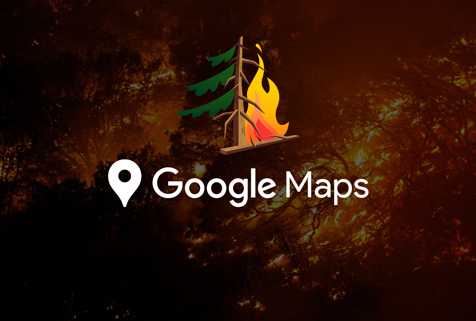 Google Wildfires Maps