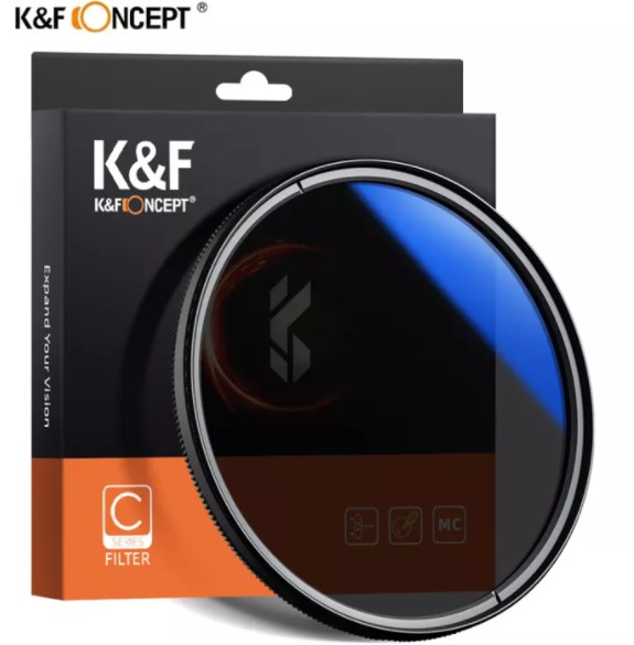 K&F Concept 77MM Circular Polarizer Glass Filter i