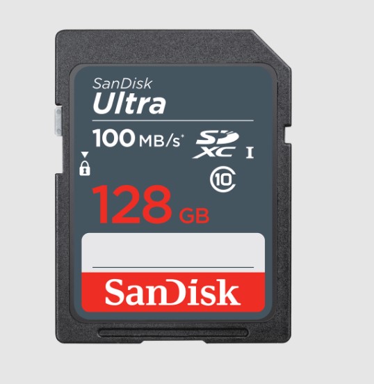 SanDisk 128GB Ultra SDXC UHS-I Memory Card 
